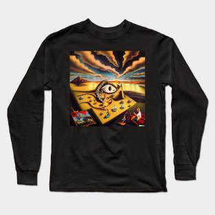 Salvador Dali The Eyes Long Sleeve T-Shirt